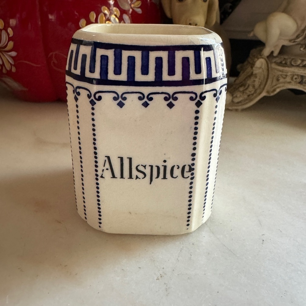 Vintage Germany Allspice Jar (Missing lid)
